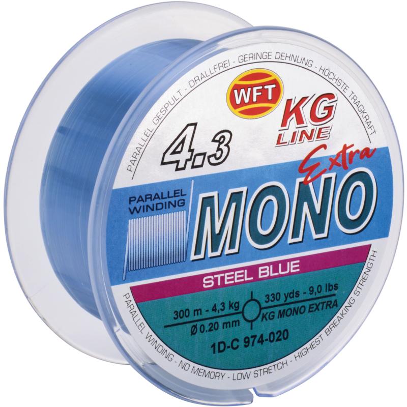 Produktbild WFT KG Mono Extra steel blue 300m 0,30mm