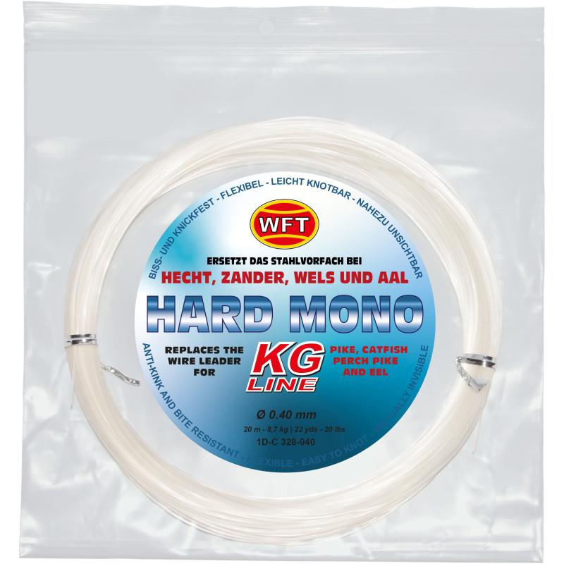 WFT Hard Mono KG 20m 0,50mm clear