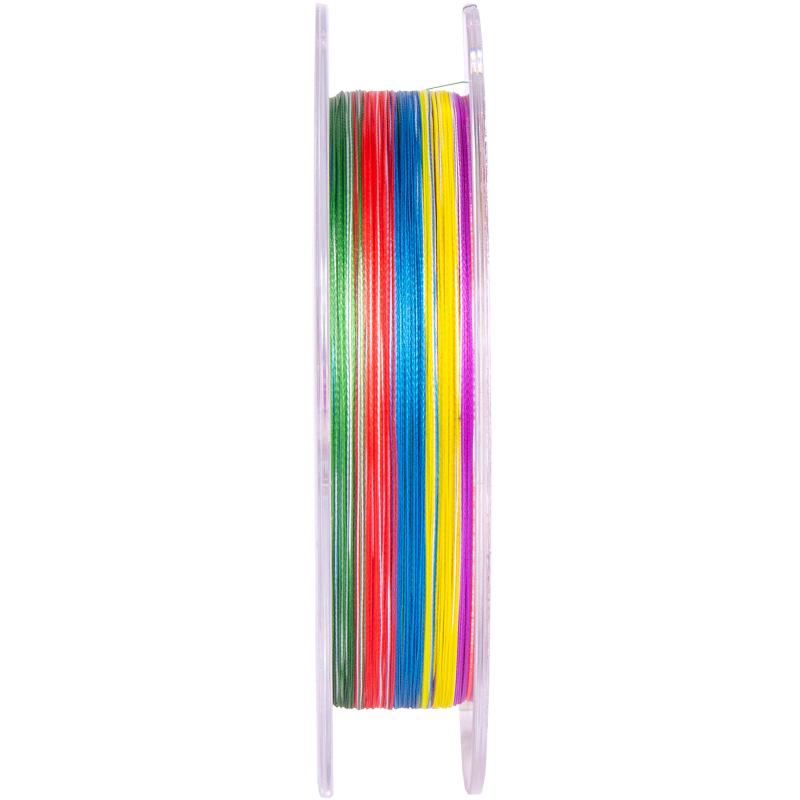 Lucky John braided line VANREX EGI & JIGGING X4 MULTI COLOR-0,12