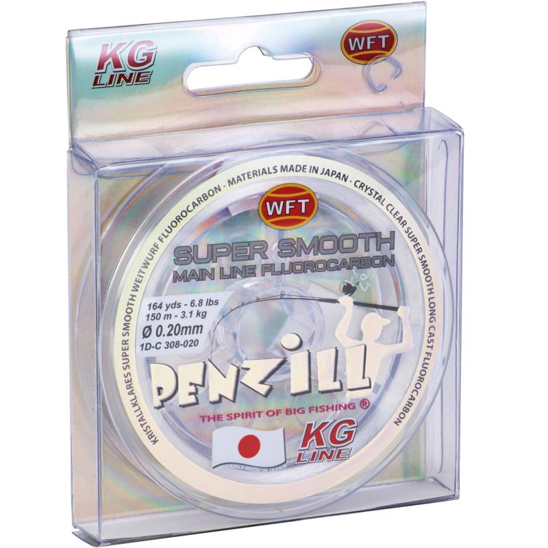 WFT Penzill Main Line Fluorocarbon 150m 0,25