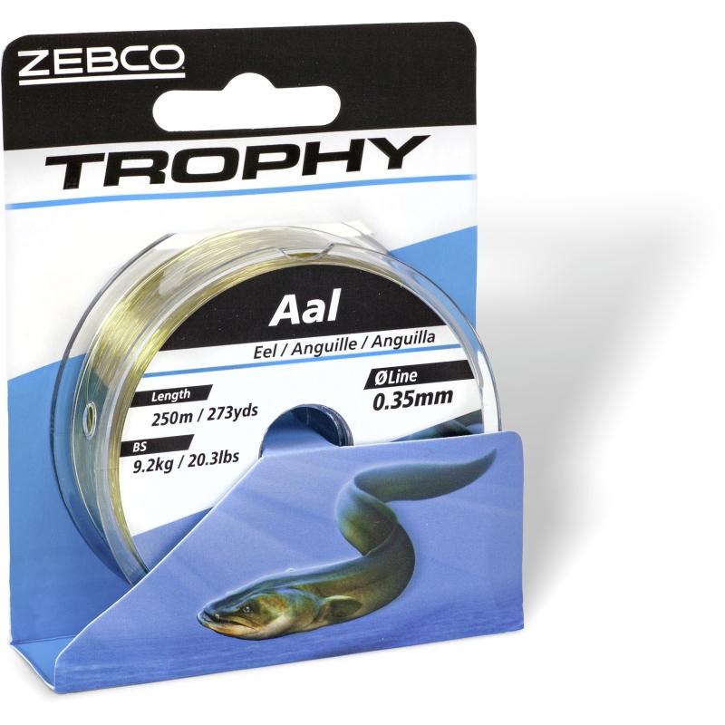Zebco &Oslash; 0,25mm Trophy Aal L: 300m 328yds 5,0kg / 11,0lbs camou-hell