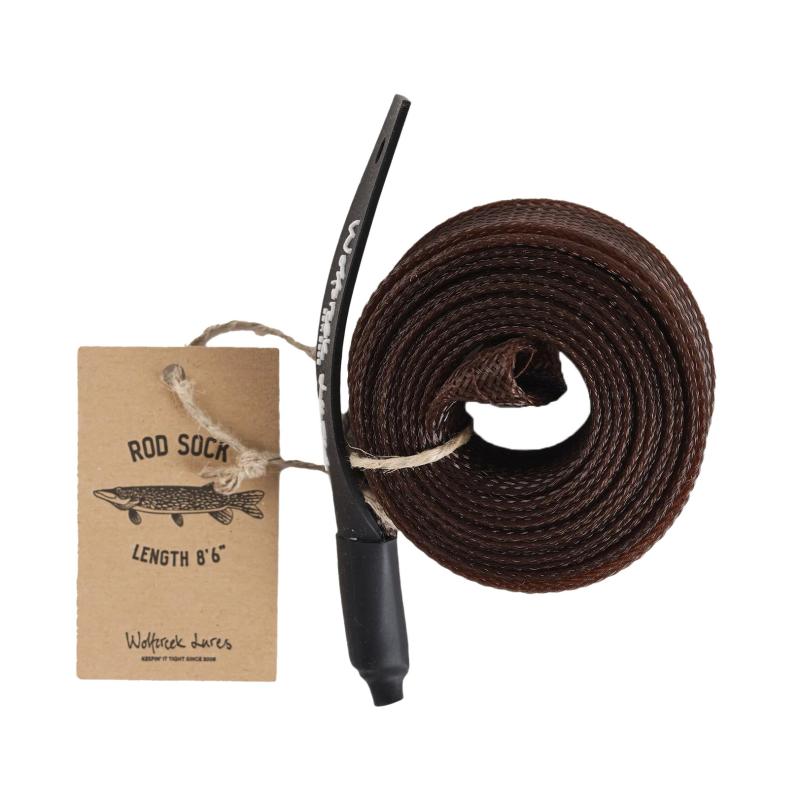 Damn You Rod Sock, Casting rods 8&rsquo;6&rdquo;-10&rsquo;, 200 cm - Burgundy
