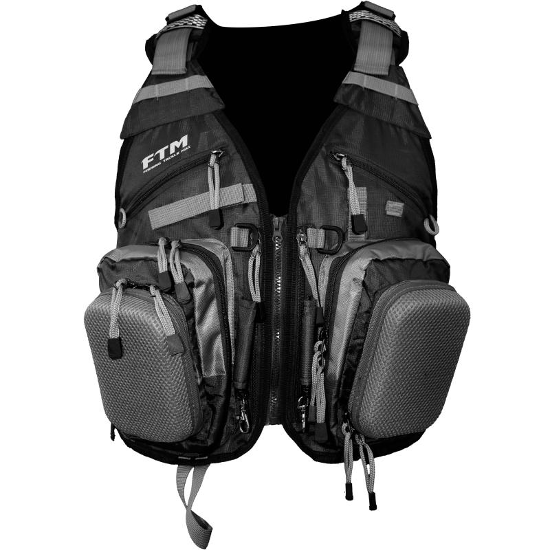 Fishing Tackle Max Angelweste mit Rucksack