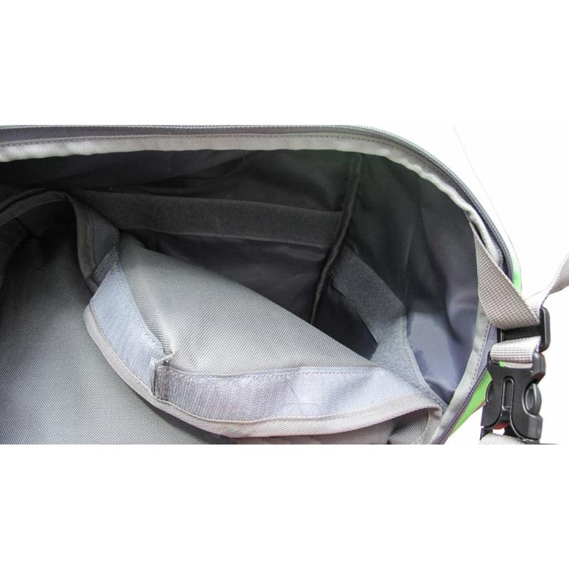 JENZI Angler-Rucksack Deluxe gr&uuml;n
