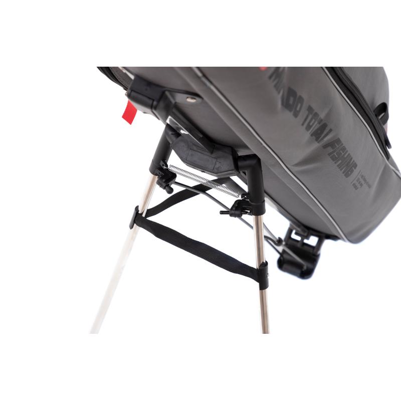Mikado Rutenfutteral - 3 F&auml;cher 140cm - Versteift - Grau