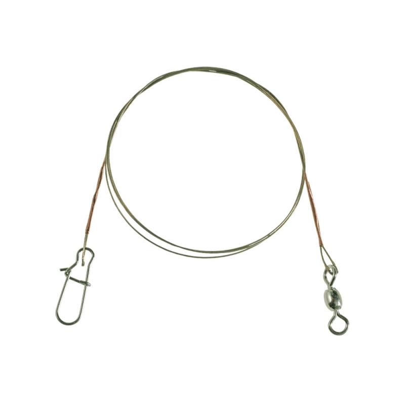 Climax Ultra 1x19 Stahldraht, 2pc, 60cm 15kg