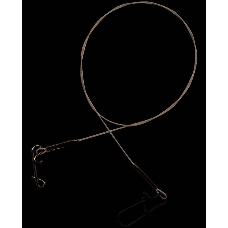 Produktbild Seika Pro Stahlvorfach ohne Haken /Einh&auml;nger-No Knot Verbinder Inh.2 Stk 30cm 7kg