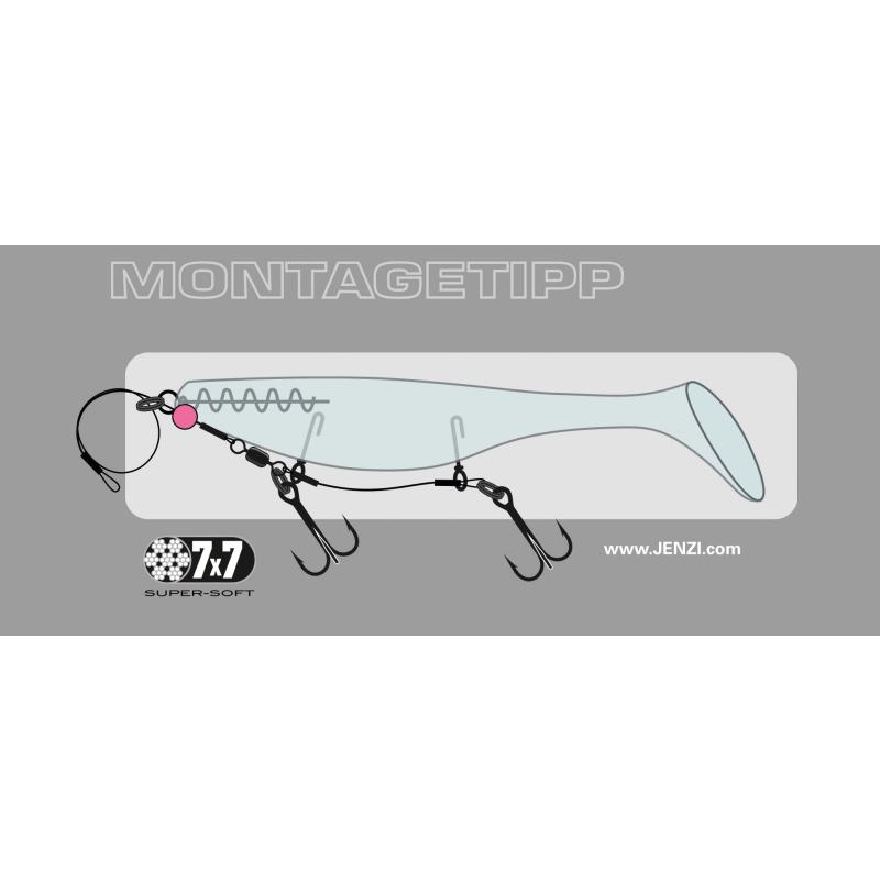 Jenzi Doub.Stinger-Rig m.Sc.2, 40cm