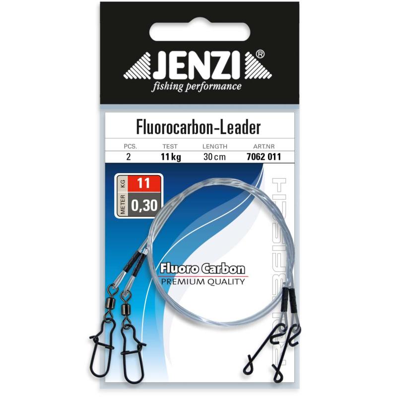 Jenzi Fluo-Carbonvorfach NoKnot, 11kg, 30cm