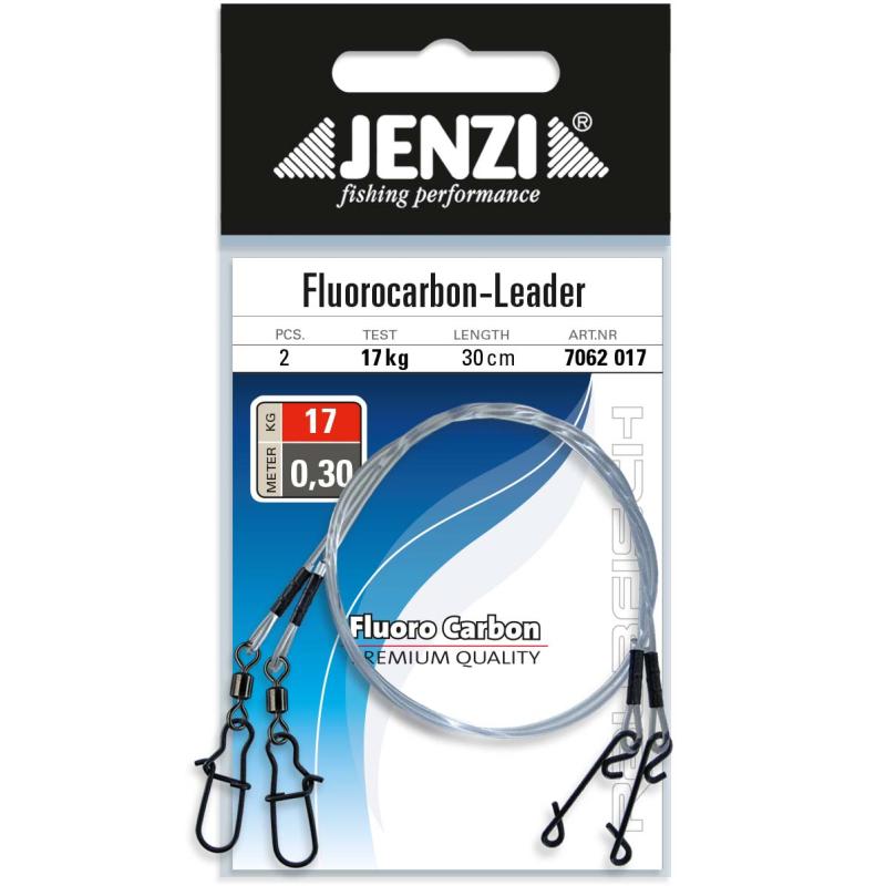 Jenzi Fluo-Carbonvorfach NoKnot, 17kg, 30cm