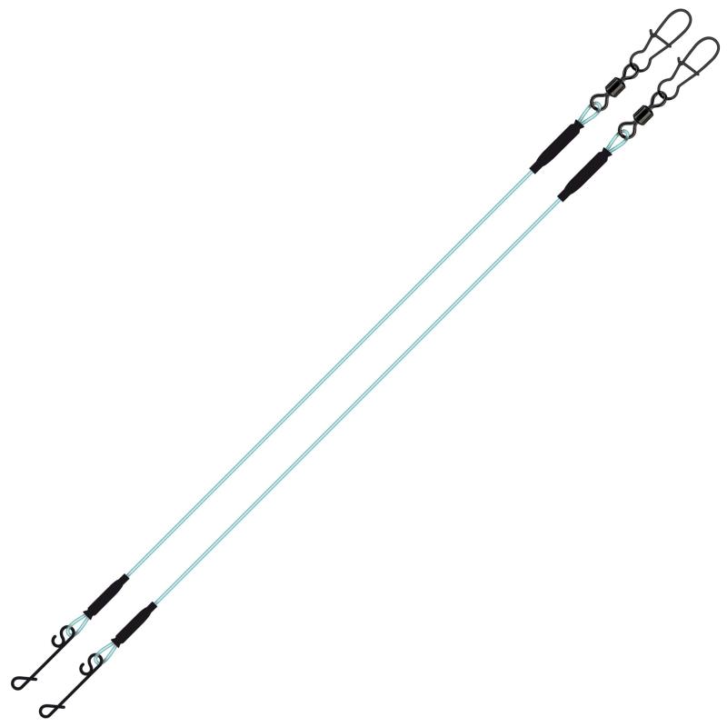 Jenzi Fluo-Carbonvorfach NoKnot, 24kg, 30cm