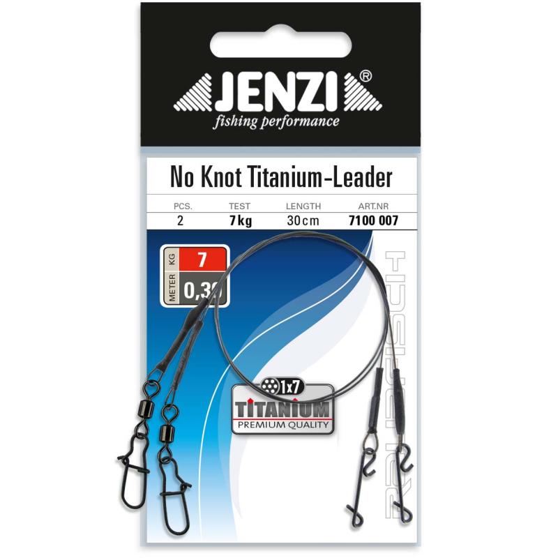 Produktbild Jenzi Titan-Leader NoKnot, 7kg, 30cm
