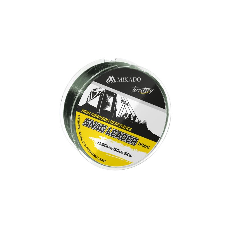 Mikado Schock-Leader Snag Leader Fc 40Lbs/0.50Mm/80M