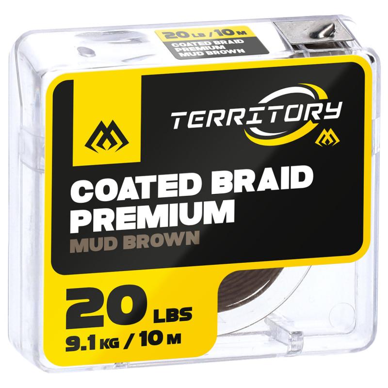 Mikado Coat Braid Premium Schlamm Brn 20Lbs/10M