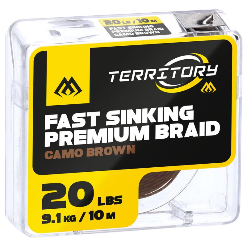 Mikado Sinki Premium Braid 30Lbs/10M Camo Braun