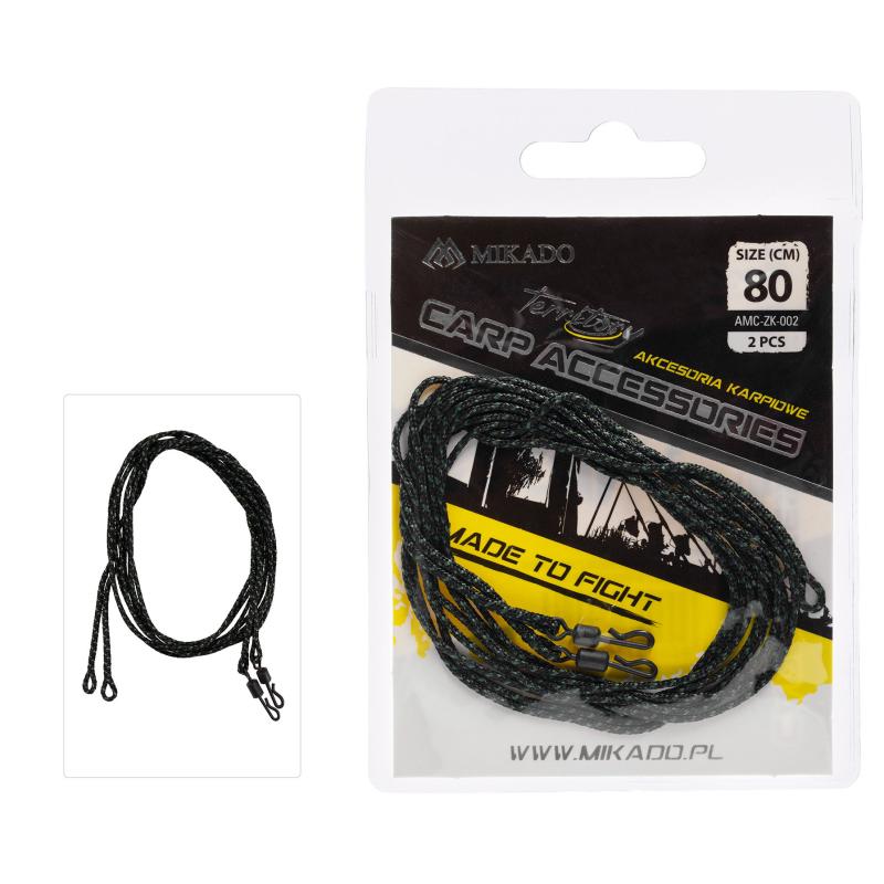 Produktbild Leader Karpfen Set Leadcore 80Cm Mit Schnellwechsel-Wirbel 2 Stck.