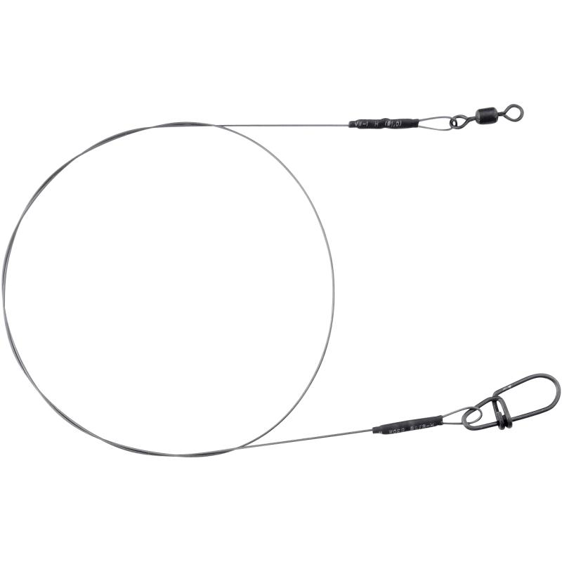 Spro Matte Black Leader 1X1 Ti 33Lb 40Cm