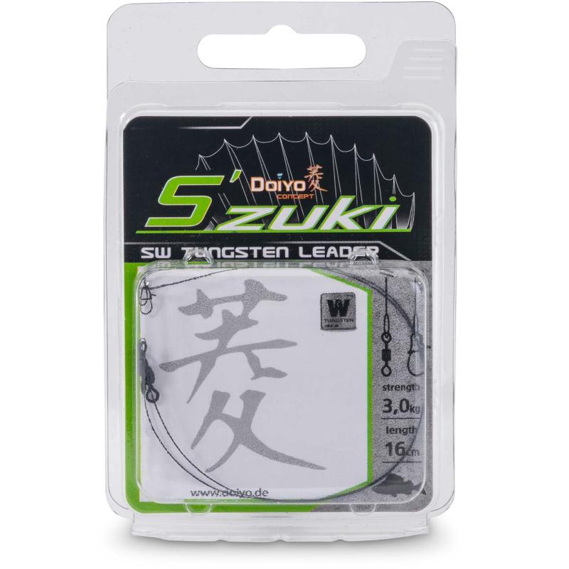 IC DOIYO S'zuki SR Tungsten Leader 5kg 24cm 2pcs.