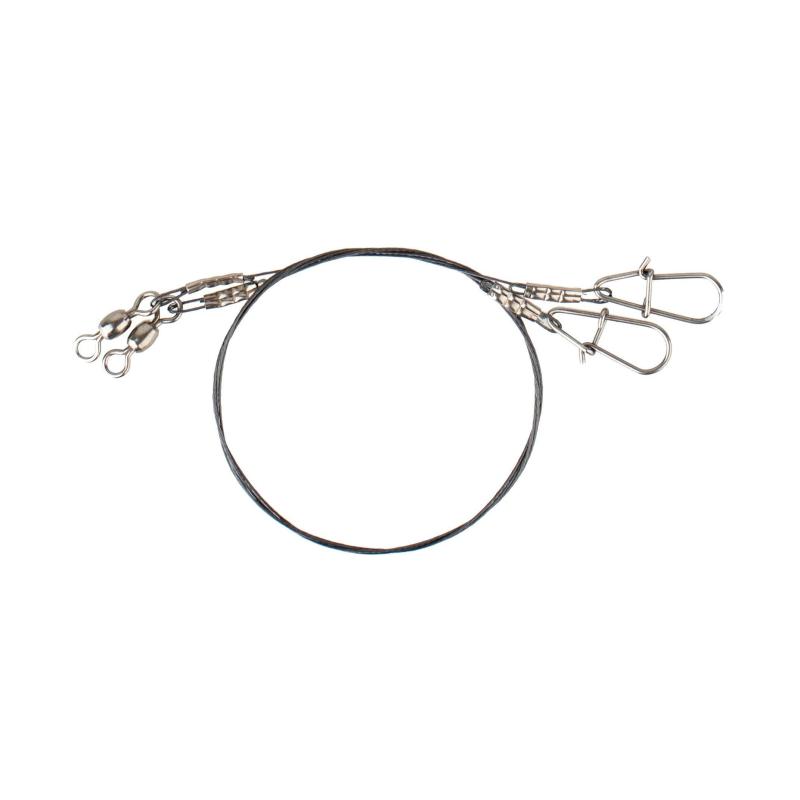 Savage Gear 1x7 Titanium Spin Trace 35cm 0.40mm 15kg Needlesnap/Swive