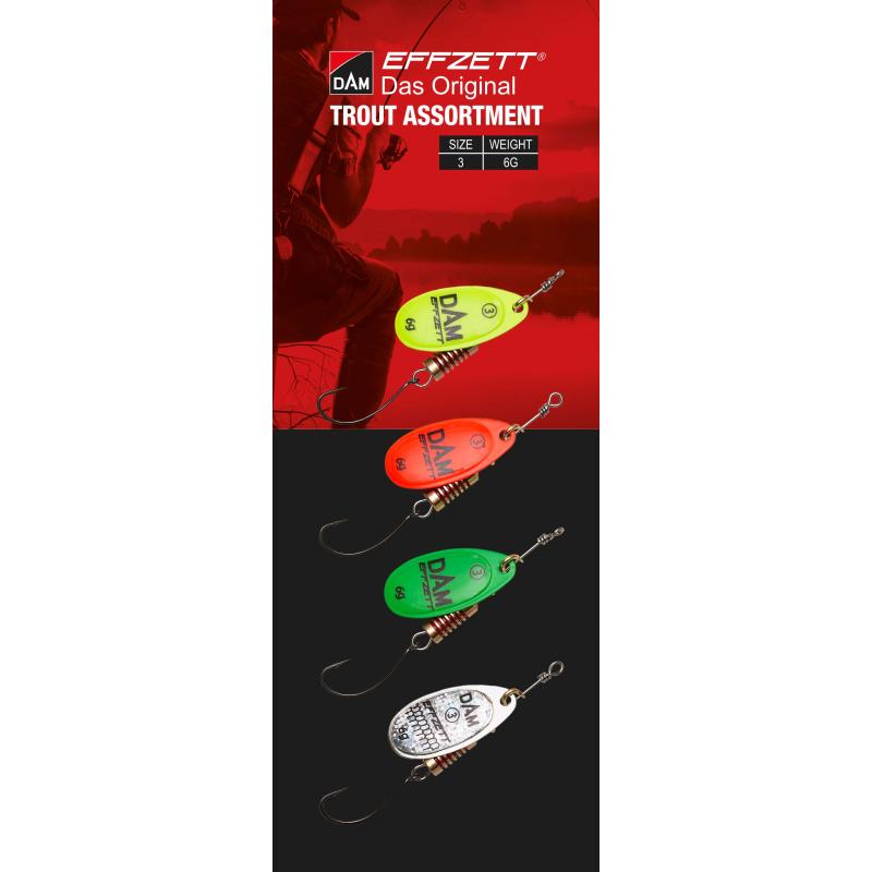 Produktbild EFFZETT Spinner Assortment Trout 4 St.