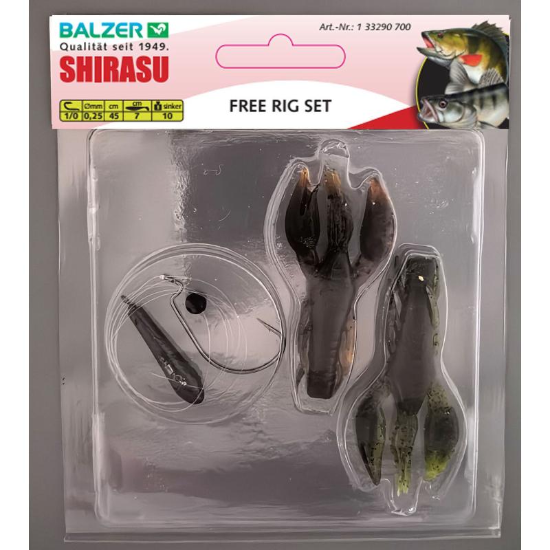 Produktbild Balzer Free Rig, Gr. 1/0, 45cm Schnur 0,25mm, 7cm, 10g.