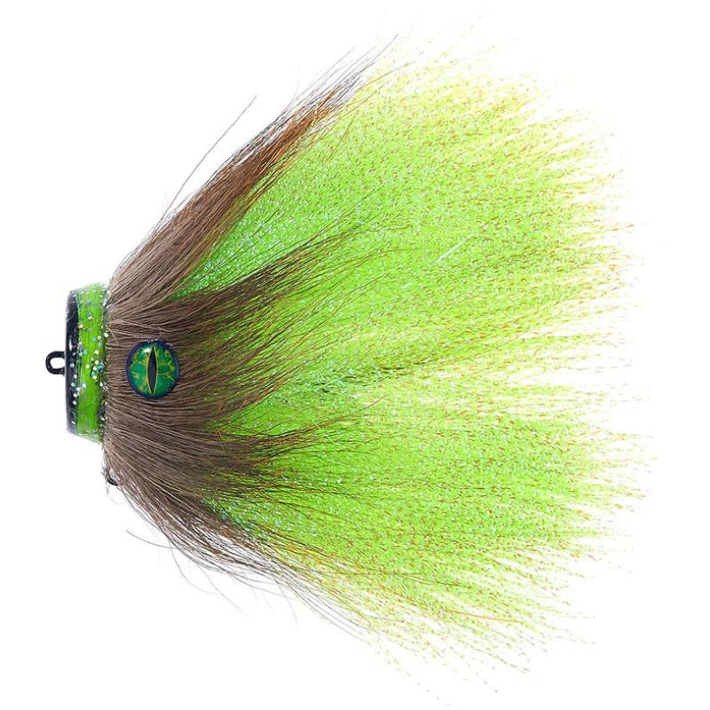 Balzer Magic Fibre Lure Green Pumpkin, 7cm