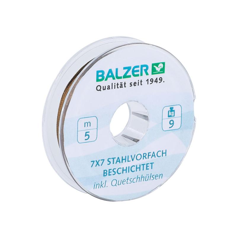 Balzer 7x7 Niroflex Spule beschichtet 6kg