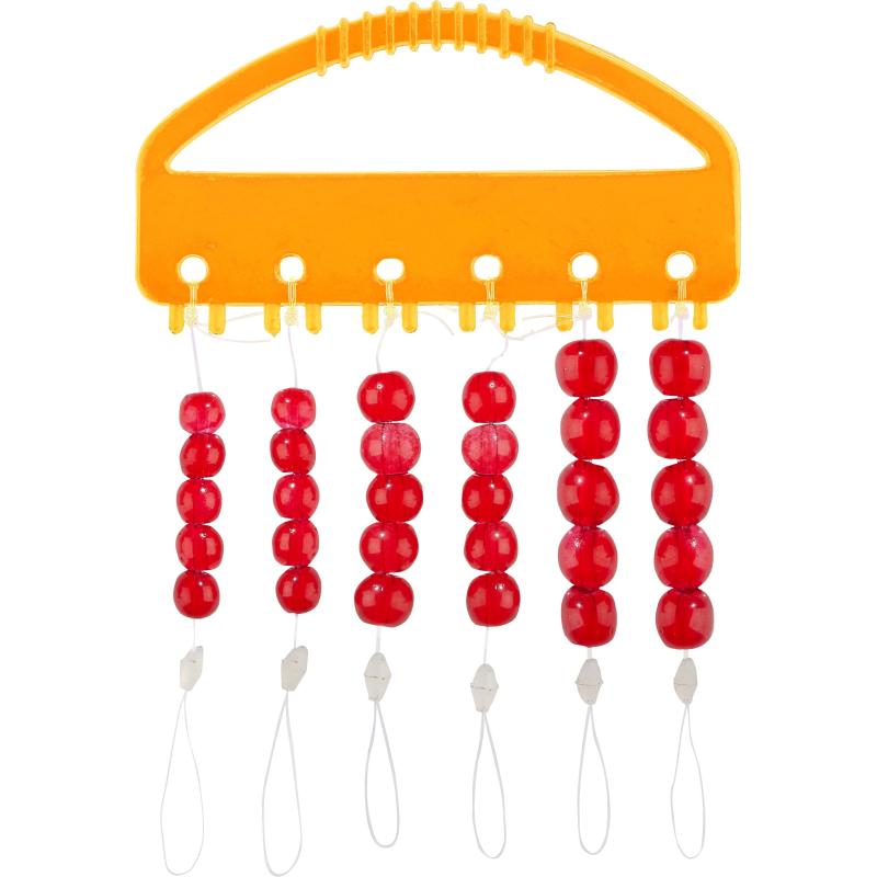 Produktbild Balzer Glasperlen rot