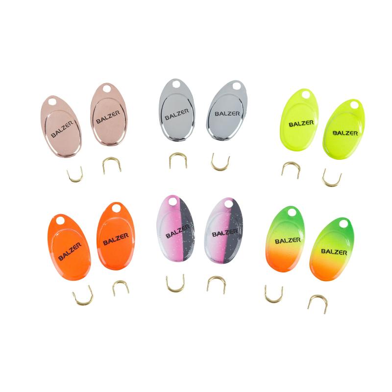 Balzer Trout Attack Micro-Spinnerblatt-Sortiment