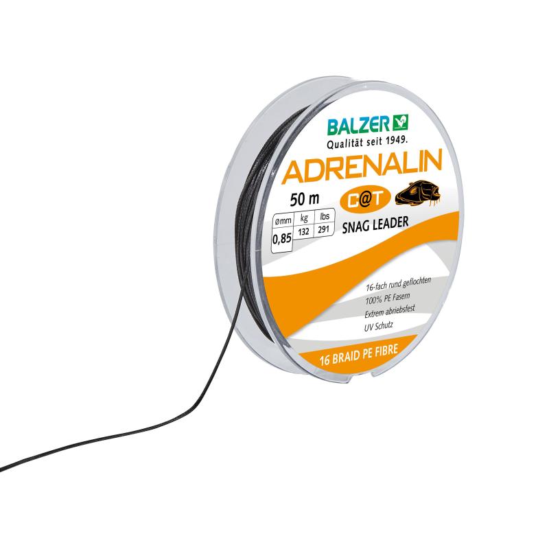 Balzer Adrenalin Cat PE Schlagschnur 50m schwarz