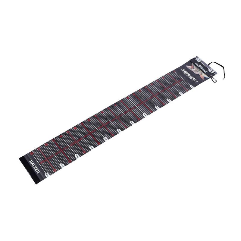 Balzer Shirasu Ma&szlig;band 130cm, schwarz, mit Karabiner