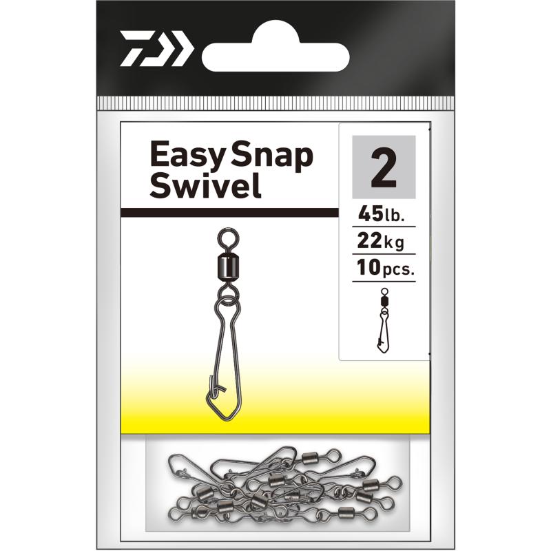 Daiwa Easy Snap Swivel Gr.2 22kg SB10