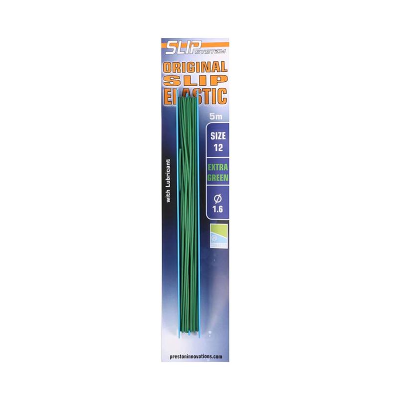 Preston Slip Elastic No 3 - Green