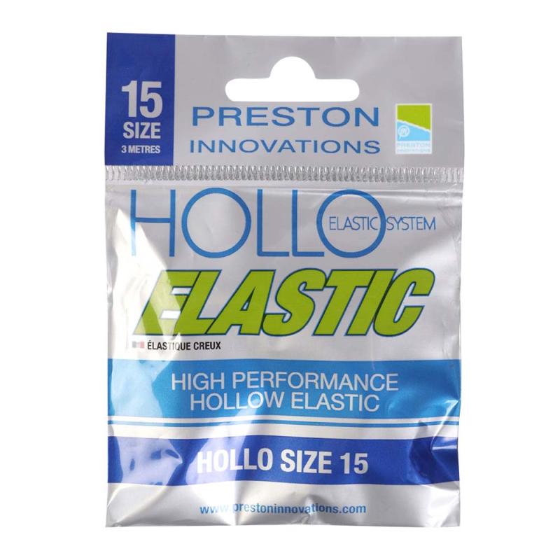 Preston Hollo Elastic - Size 17H - Yellow