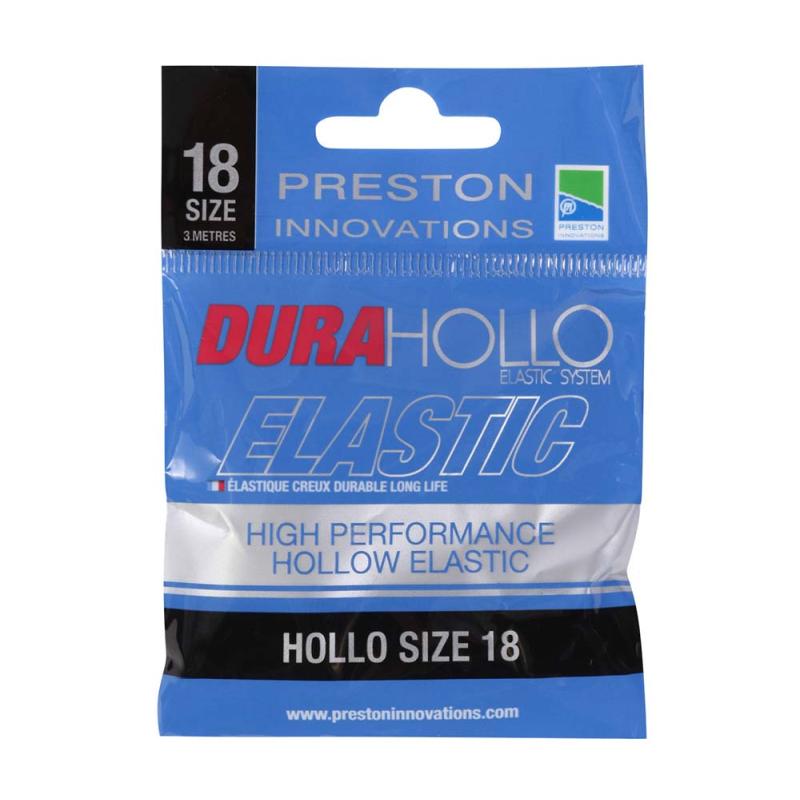 Preston Dura Hollo Elastic - Sz 14 - Pearl Blue