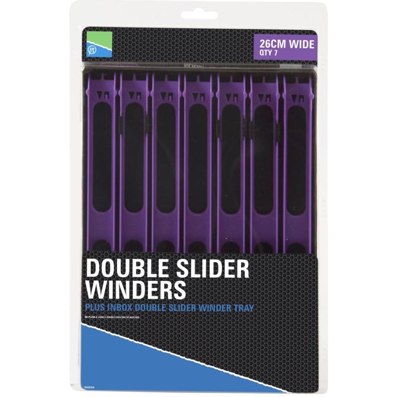 Preston Double Slider Winders - 26Cm Wide In A Tray
