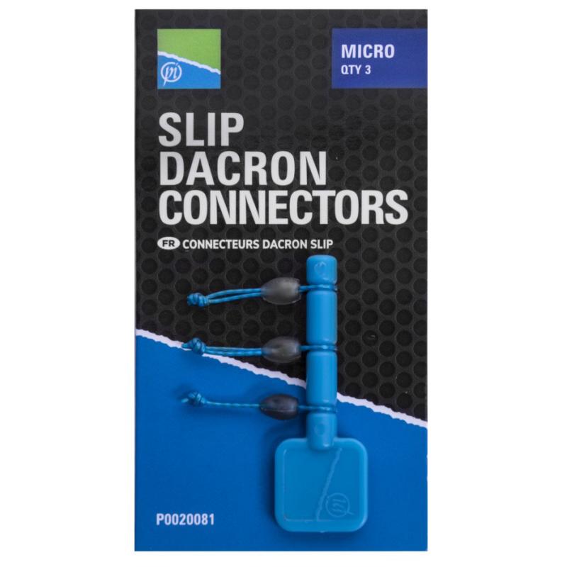 Preston Slip Dacron Connector - Micro