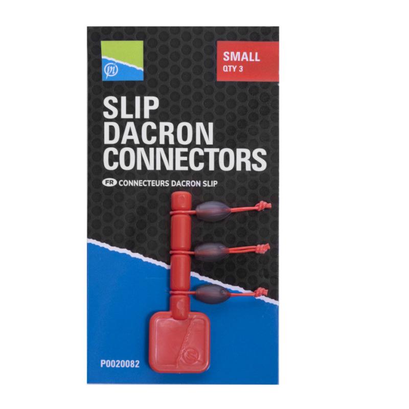 Preston Slip Dacron Connector - Small