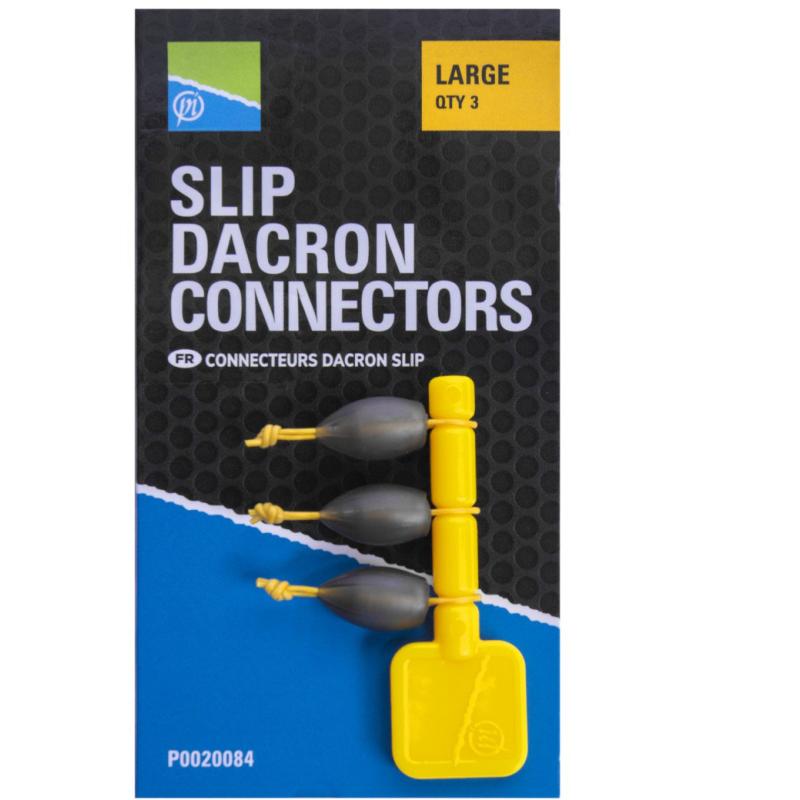 Preston Slip Dacron Connector - Large