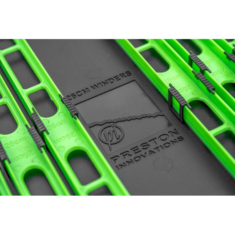 Preston Interlok Slider Winders - 26Cm Green
