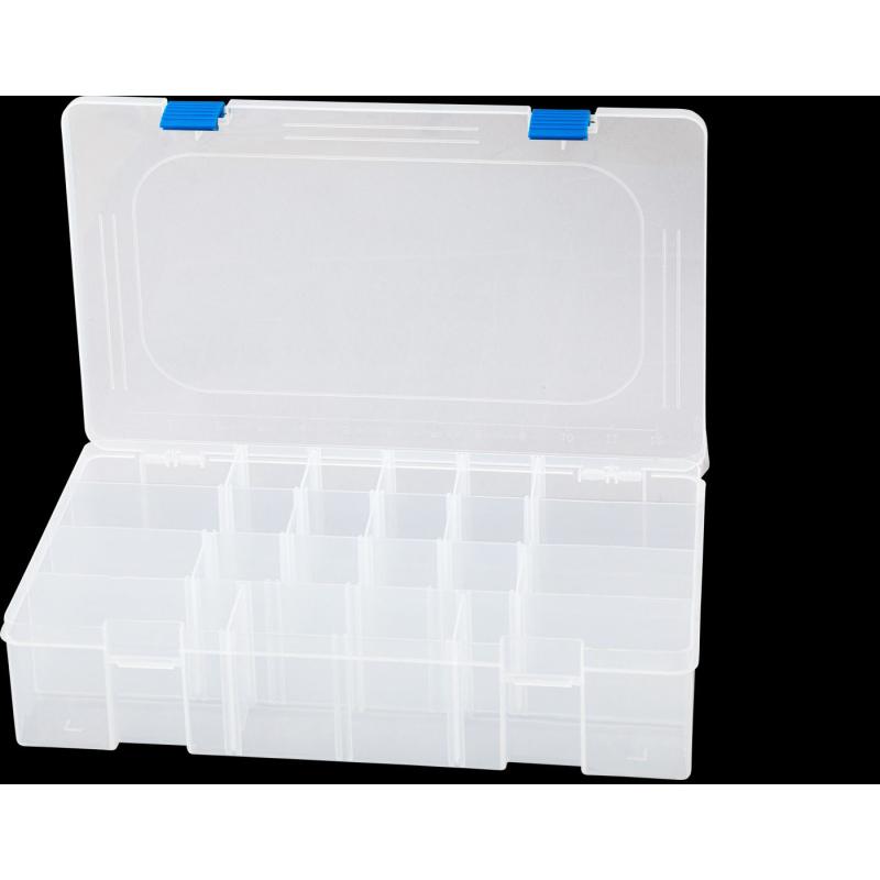Zebco Trophy Box L3 L: 36cm W: 225cm H: 8cm transparent