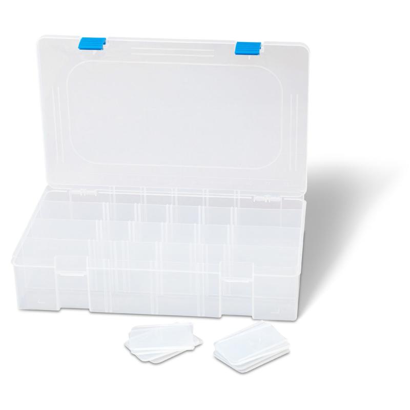 Zebco Trophy Box L3 L: 36cm W: 225cm H: 8cm transparent