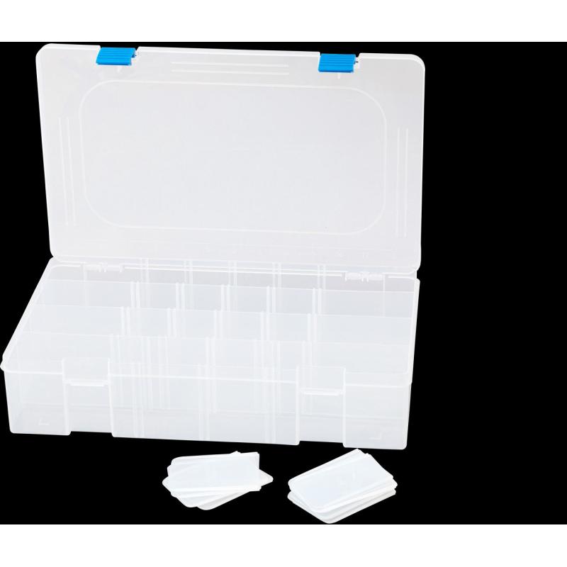 Zebco Trophy Box L3 L: 36cm W: 225cm H: 8cm transparent