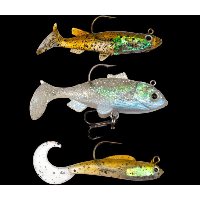 Zebco Perch Lure Pack - Natural 6cm