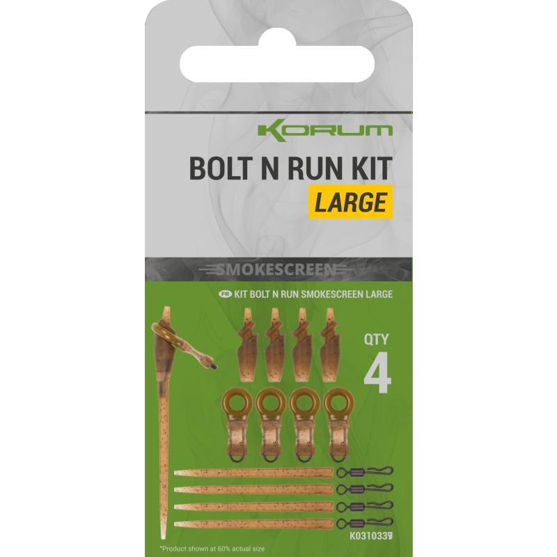 Korum Smokescreen Bolt N Run Kit Large