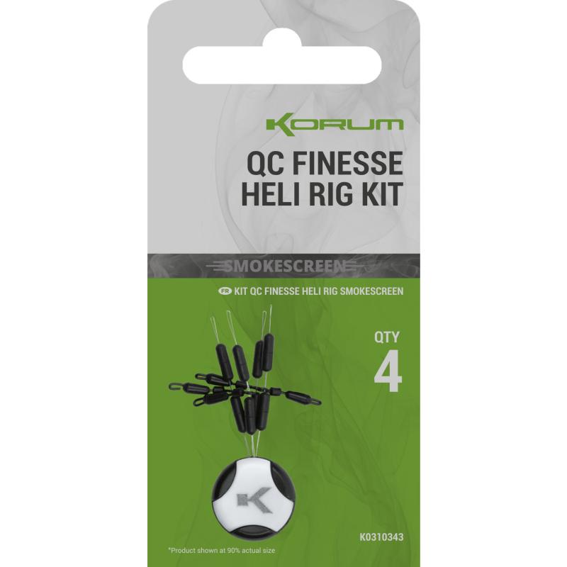 Produktbild Korum Smokescreen QC Finesse Heli Rig Kit