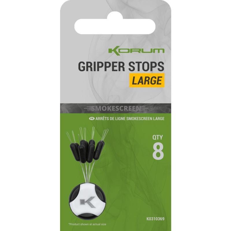 Korum Smokescreen Gripper Stops Large