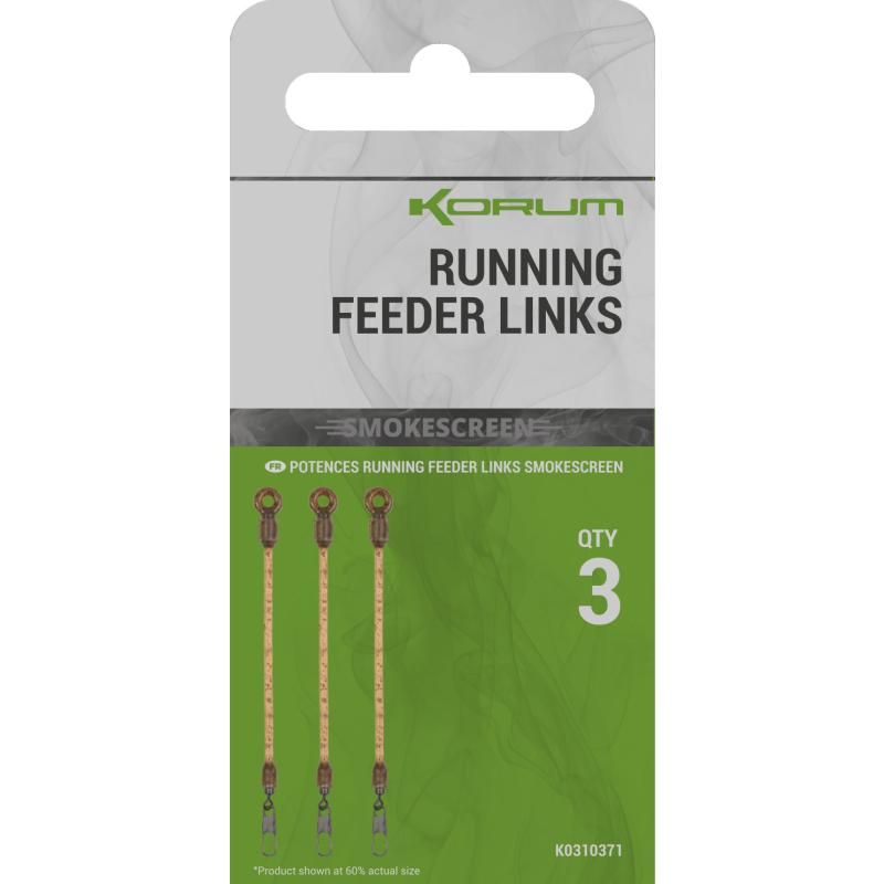 Korum Smokescreen Running Feeder Links