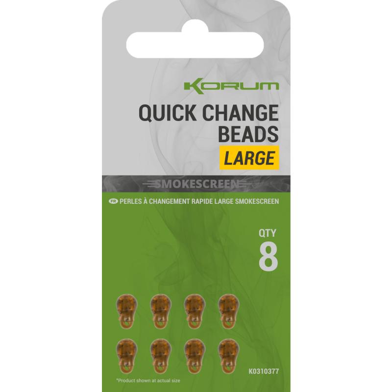 Korum Smokescreen Quick Change Beads Large