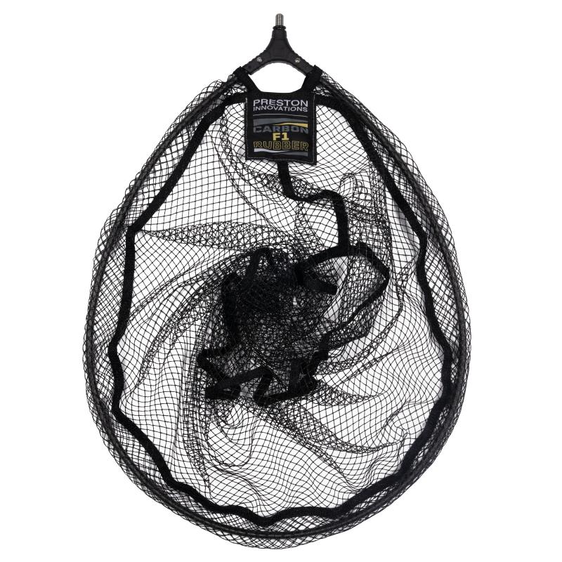 Preston Carbon F1 Latex Landing Net 18"